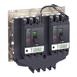 Piastra base con blocco meccanico ed elettrico per NS100-250 telecomunicazioni