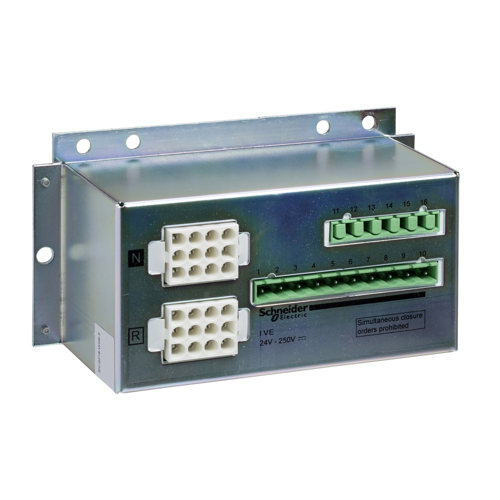 Blocco elettrico IVE tensione 24-250 V CC uso industriale