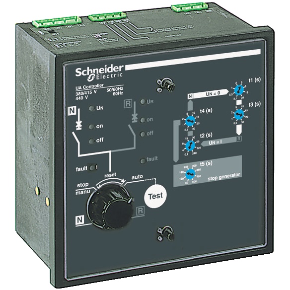 Automatismo UA 380/415Vca controllo commutazione sorgente per dispositivi ComPact e MasterPact
