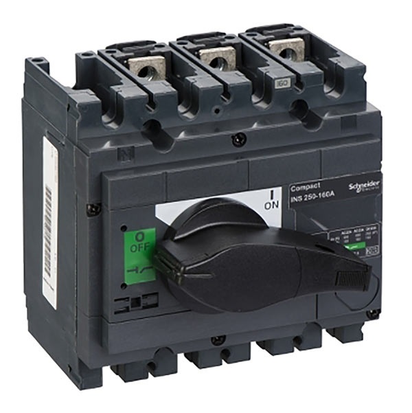 Interruttore / sezionatore Compact INS250 - 160 A - 3 poli