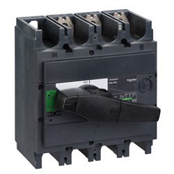 Interruttore sezionatore Compact INS400 400A 3 poli isolamento frontale classe II uso industriale
