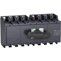 Commutatore manuale sorgente 3 poli 320A per sezionatori Compact INS320 quadro elettrico