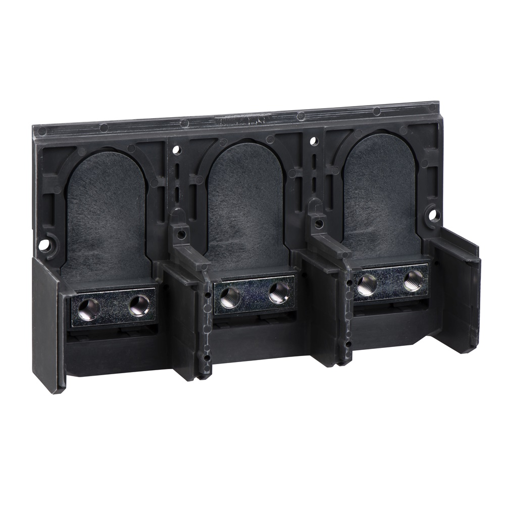 Base isolante attacchi anteriori 3 poli per INS630b..1600 settore elettrico industriale