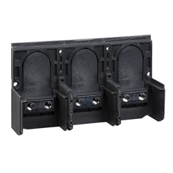 Base isolante attacchi anteriori 3 poli per INS630b..1600 settore elettrico industriale