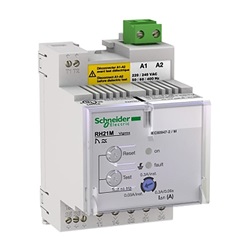 Relè di protezione corrente differenziale, VigiPacT RH21M, 30mA o 300 mA, 12/24VAC 50/60Hz, 12/48VDC, montaggio su guida DIN