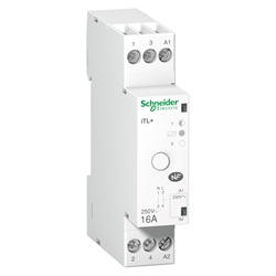 Relè passo-passo modulare 1NA 16A comando 230Vca controllo illuminazione LED