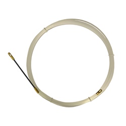 Sonda nylon Ø3 mm 25 m con teste fisse guida cavi installazione elettrica rapida