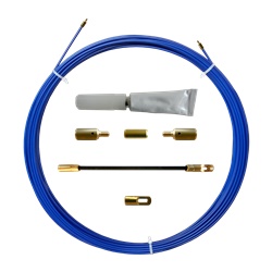 Sonda fibra vetro Ø5 mm 30 m terminali intercambiabili M4 installazioni elettriche precise rapide