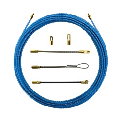 Sonda poliestere ø 4 mm 10 m monofilo teste intercambiabili filettate M4 uso industriale