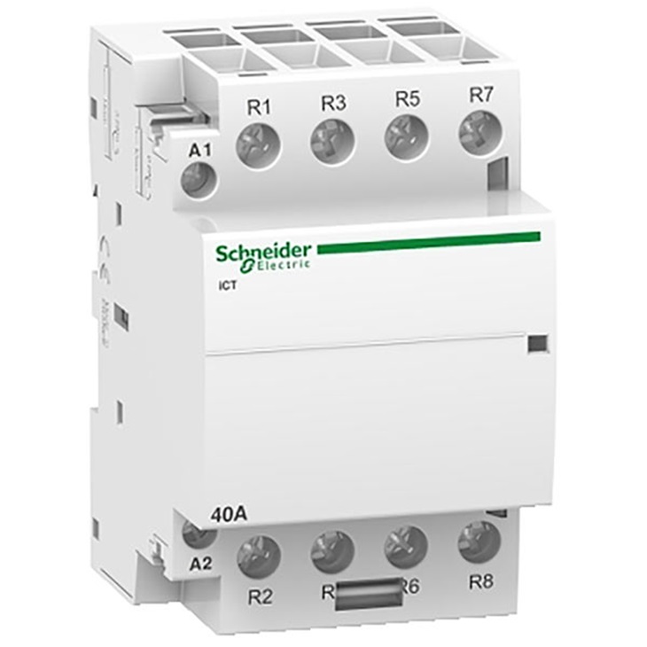 Contattore iCT 4NA 40A Schneider comando 230÷240Vca