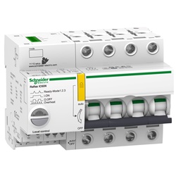 Interruttore automatico Reflex iC60N 4 poli curva C 25A 10kA telecomando Ti24 industria