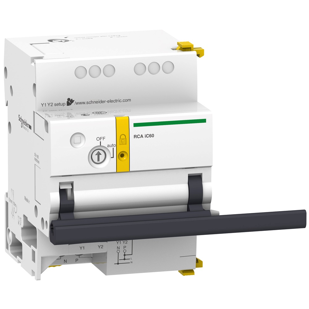 Telecomando RCA 230Vca per interruttore iC60 3-4 poli controllo remoto sicurezza industriale