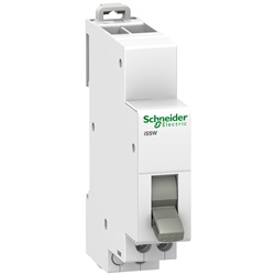Commutatore Acti9 iSSW 20A 3 posizioni 1 circuito controllo manuale circuiti elettrici isolamento fasi IEC 60669-1