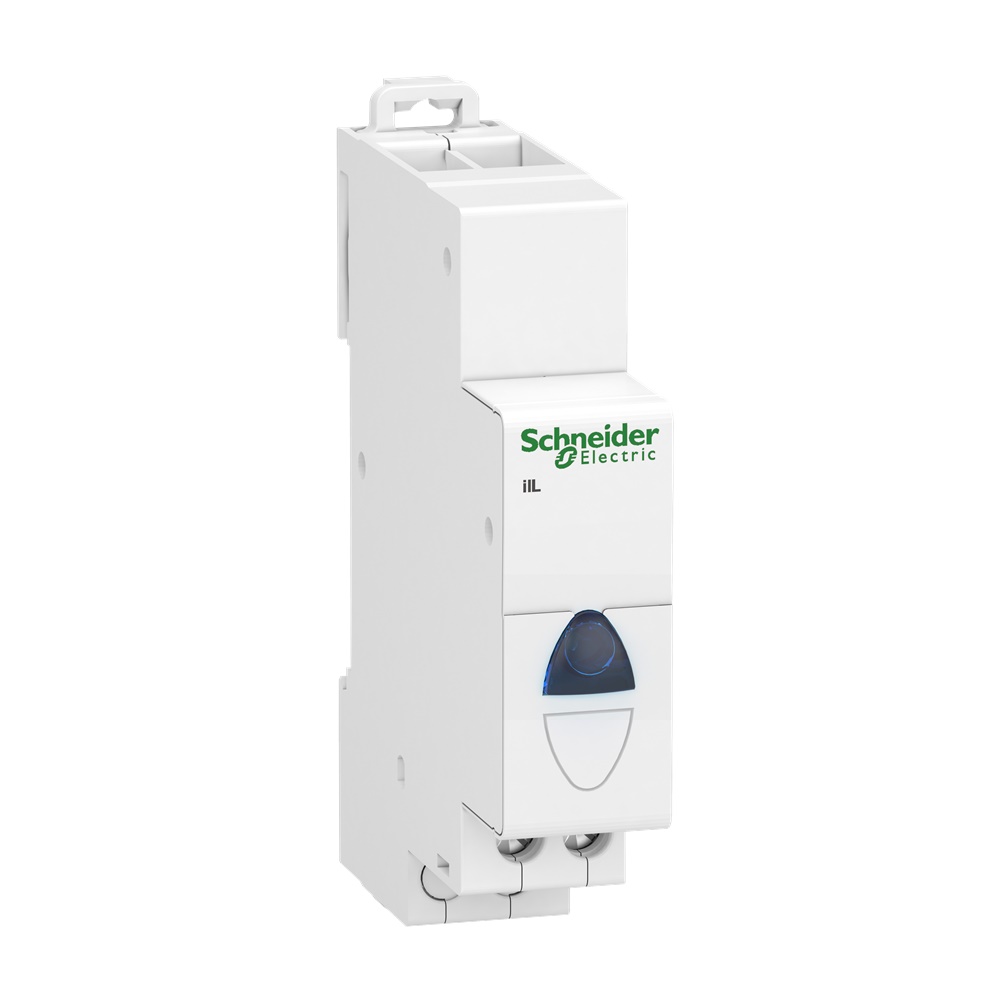 Spia segnalazione iIL blu tensione 110-230Vca per impianti elettrici