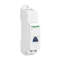 Spia segnalazione iIL blu tensione 110-230Vca per impianti elettrici