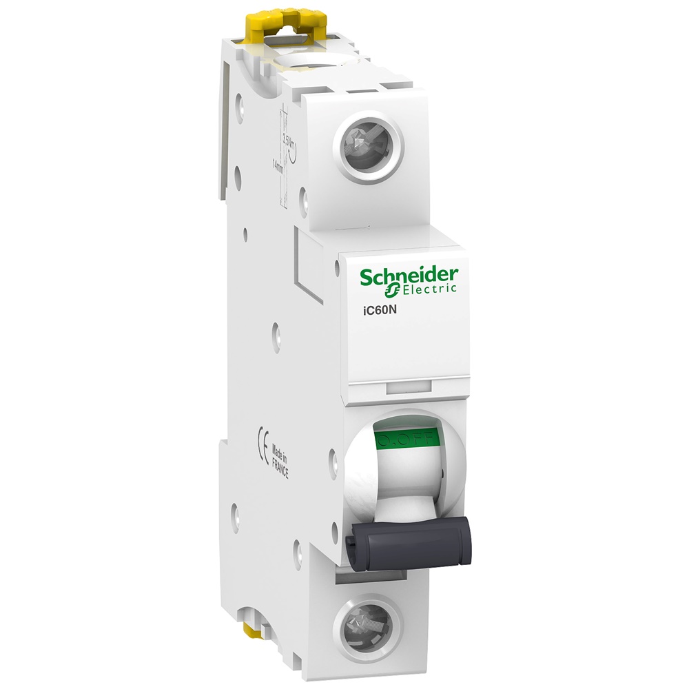 Interruttore magnetotermico modulare 1P C 10A 6000A protezione circuiti guida DIN