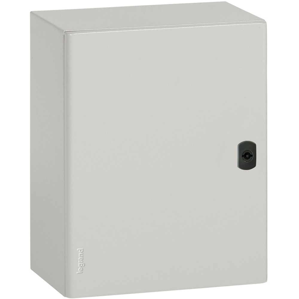 Quadro metallico IP66 ATLANTIC con piastra 500x400x200 mm per installazioni industriali