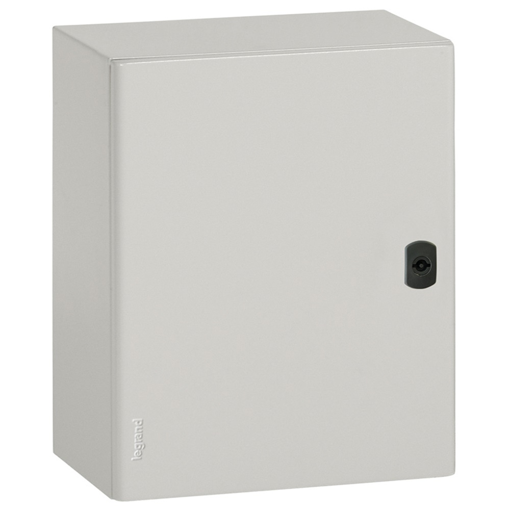 Quadro metallico IP66 con porta cieca dimensioni 600x600x250 mm per installazioni industriali