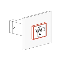 FRONTALE IP54 DIGITALE 72X72