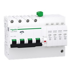 Interruttore integrato SPD iQuick PRD20r 3P+N 5kA riparabile protezione sovratensioni residenziale