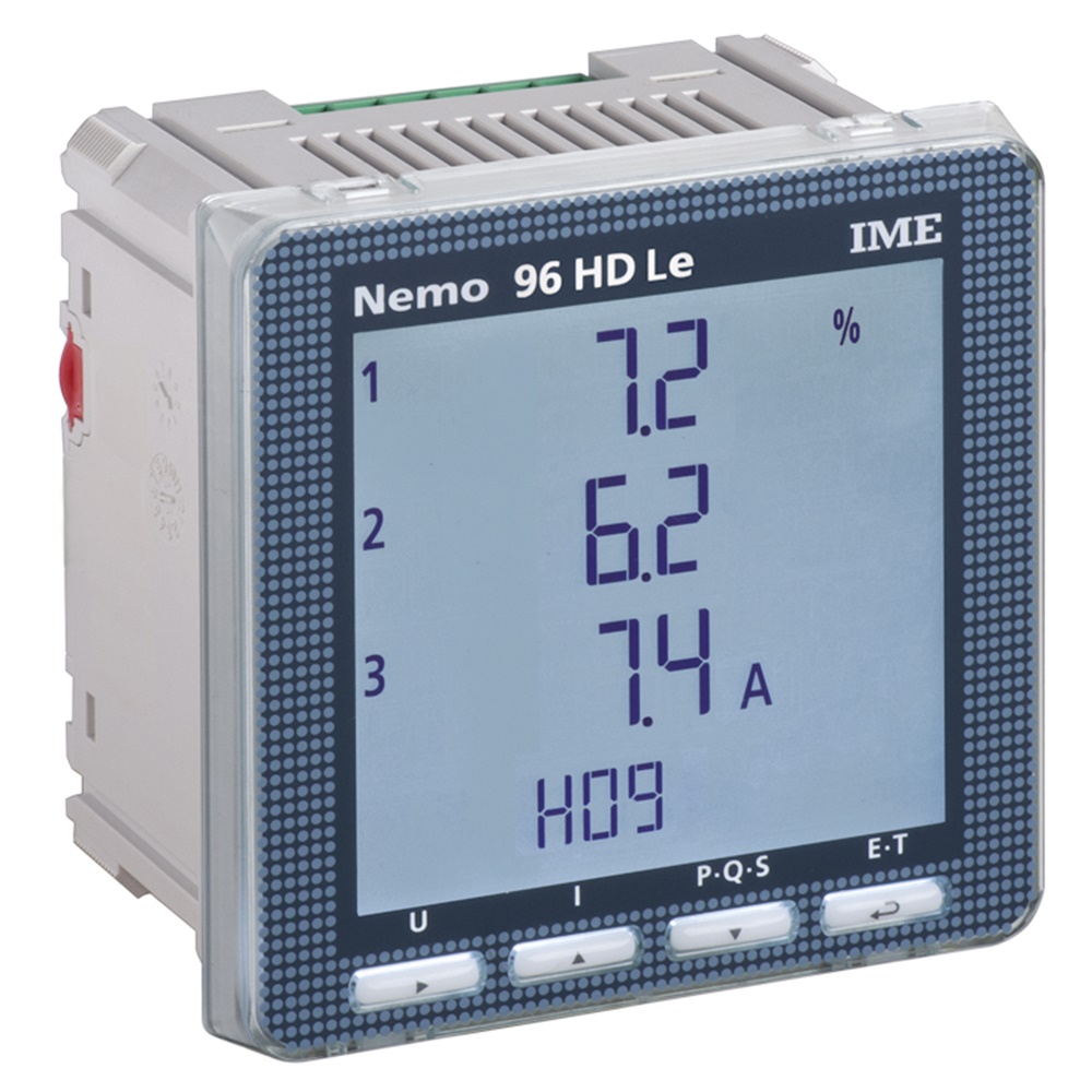 Multifunzione Nemo 96HDLe 96x96mm conteggio energia attiva e reattiva bassa tensione monofase trifase
