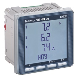 Multifunzione Nemo 96HDLe 96x96mm conteggio energia attiva e reattiva bassa tensione monofase trifase