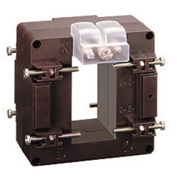 Trasformatore corrente monofase TAS65 65x32mm 1600/5A classe 0.5/1 fissaggio sbarre orizzontali