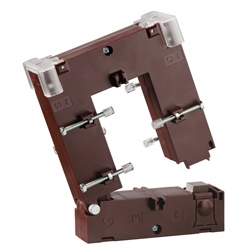 Trasformatore di corrente monofase apribile 50x80mm rapporto 600/5A classe 0.5/1 uso industriale