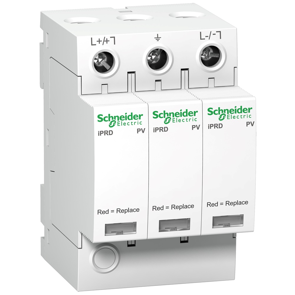 SPD iPRD-DC40r 1000V DC 2P 15kA protezione impianti fotovoltaici tipo 2 riparabile