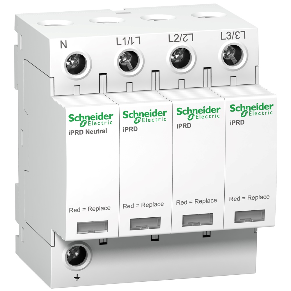 SPD iPRD65r scaricatore sovratensioni 3P+N 20kA tipo 2 con segnalazione remota per protezione impianti elettrici