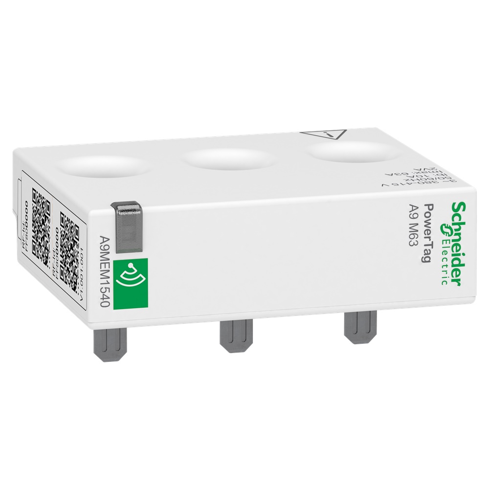 Sensore wireless PowerTag Energy M63A 3P monitoraggio energia Acti9 Multi9 63A IP20