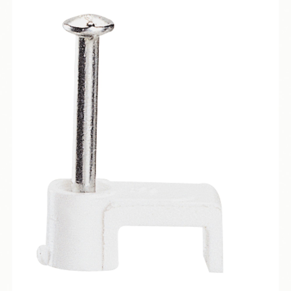 GAFFETTE-FIXFOR BIANCO PIATTINA 2 X
