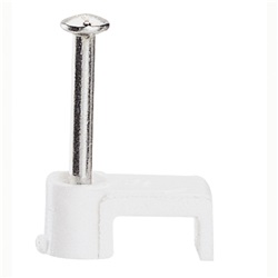 GAFFETTE-FIXFOR BIANCO PIATTINA 2 X