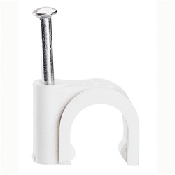 GAFFETTE-FIXFOR BIANCO CAVO MM. 8