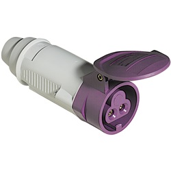 PRESA MOBILE IP44 16A 2P 24V