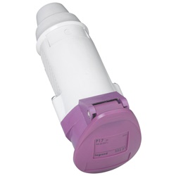PRESA MOBILE IP44 16A 2P 24V