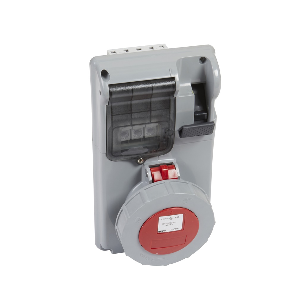 PRESA INTERB COMP QUAD IP55 32A 3P+