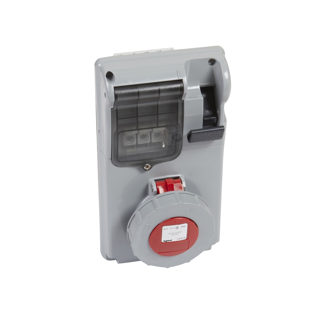 PRESA INTERB COMP QUAD IP55 16A 3P+