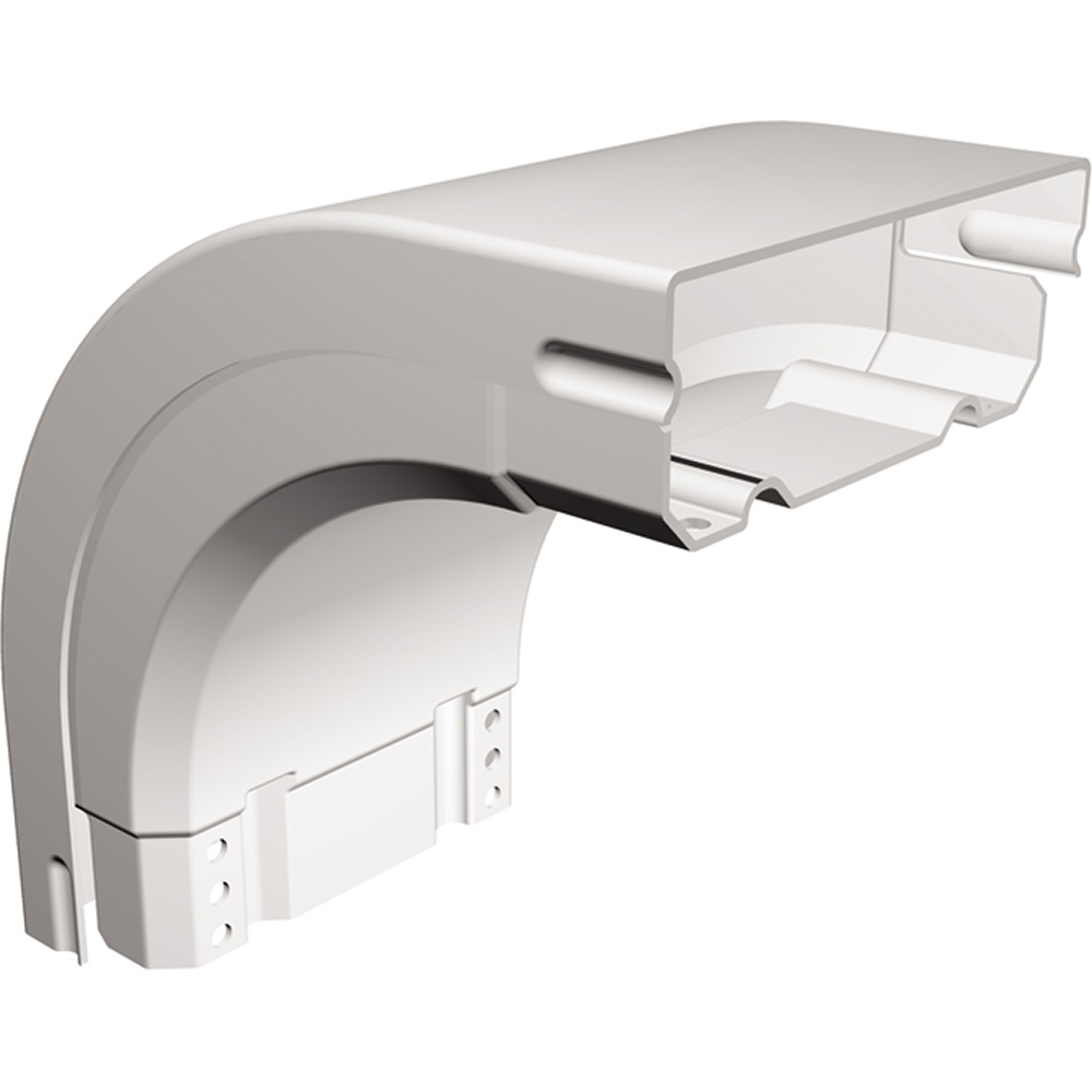 PASSERELLA PVC-CURVA DISCESA 90+COP