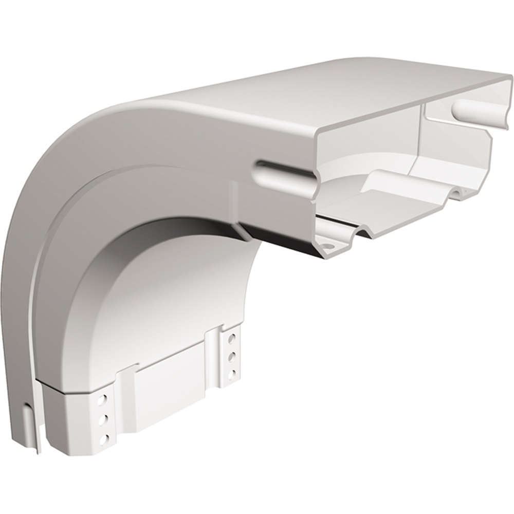 PASSERELLA PVC-CURVA DISCESA 90+COP
