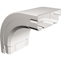 PASSERELLA PVC-CURVA DISCESA 90+COP