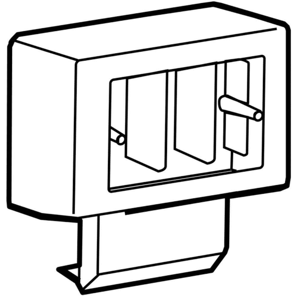 DLP-ADATTATORE SCATOLA 2/3M X MINIC