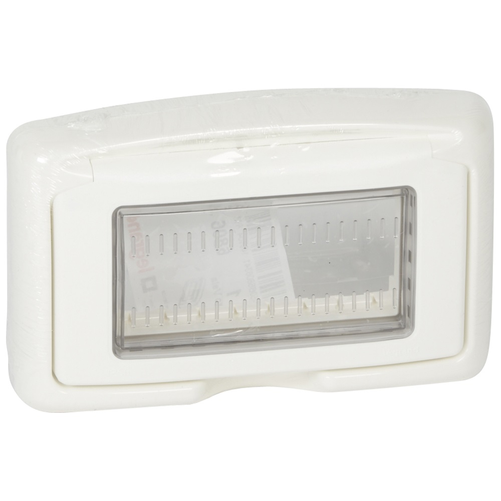 PLEXO VELA - PLACCA IP55 4M BIANCA