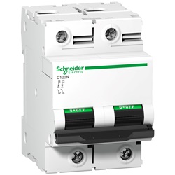 Interruttore magnetotermico C120N 2P C 100A 10000A