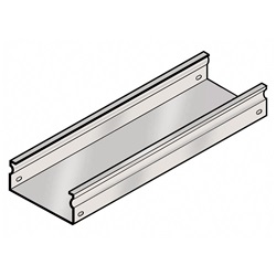 CANALE P31-BASE CHIUSA LISCIA L 2M 50X50 Z