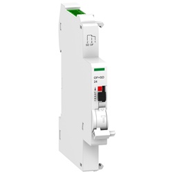 Contatto segnalazione doppio apertura/chiusura 24V DC per dispositivi Acti9 iD C60 C120 DPN