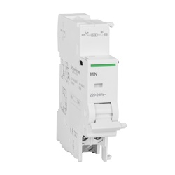 Sganciatore minima tensione 220/240Vca per interruttori Acti9 C40-C120 sicurezza circuiti alimentazione