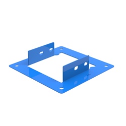 P31-FLANGIA ATTACCO A QUADRO 100X10
