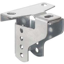 Piastra soffitto integrale zincata supporto bulloneria M8x20 per profilati P41SFF P21SF P21DF
