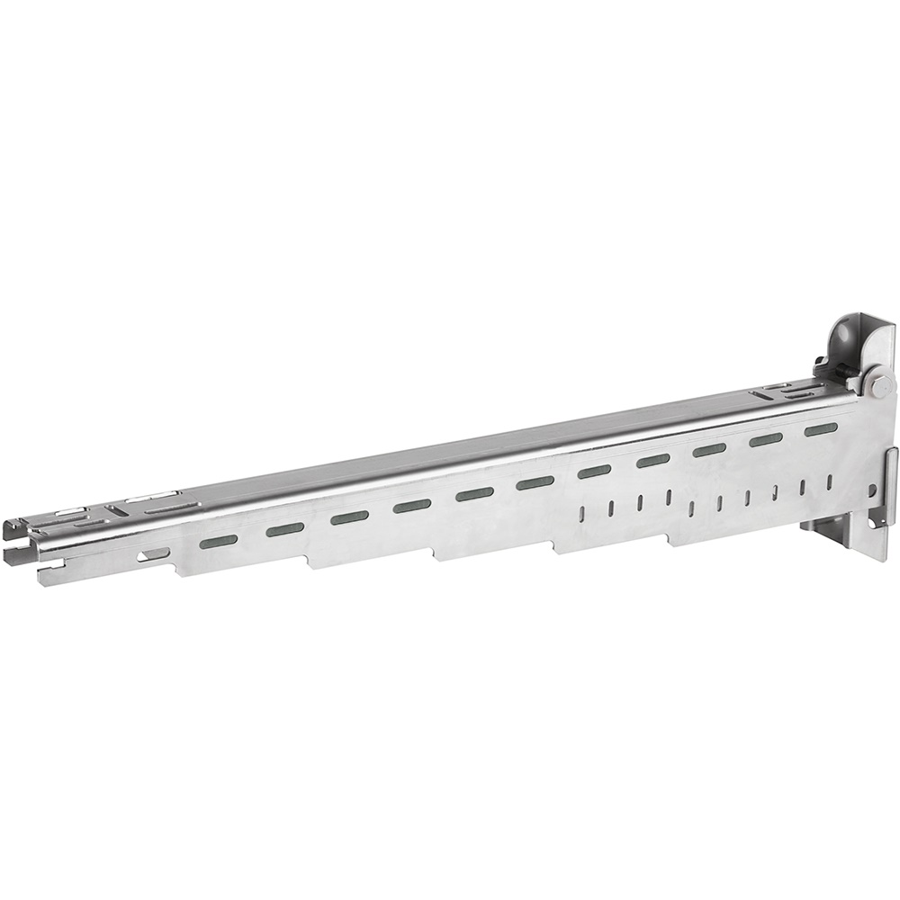 Mensola G3 supporto acciaio zincato L 500 mm per canali chiusi passerelle forate
